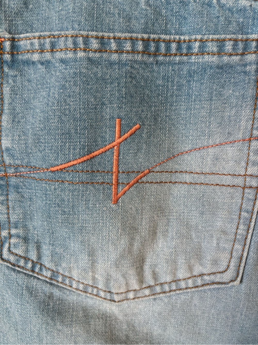 Vintage Tommy Hilfiger Blue Jean/Denim Mini Skirt Size: 11 - Picture 6 of 7